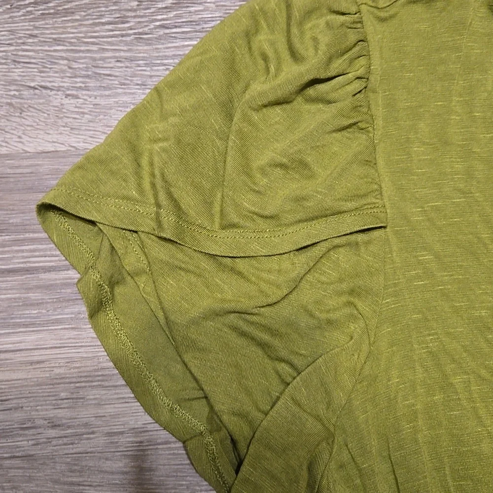 LulaRoe Olive Green Olive Top 2XL